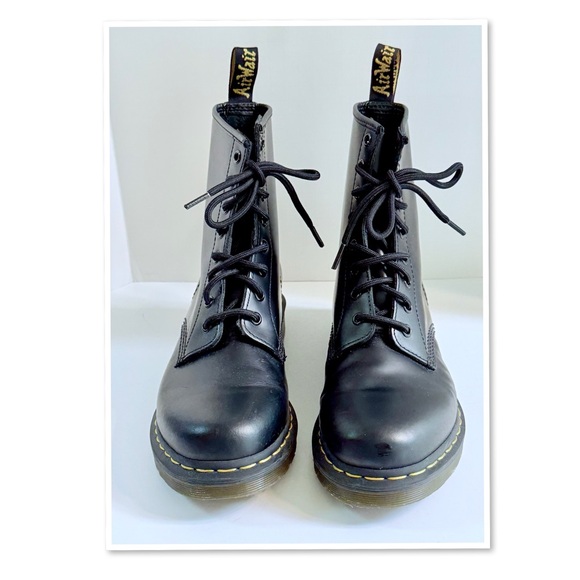 Dr. Martens 1460 Black Lace-Up Boots - Picture 2 of 11